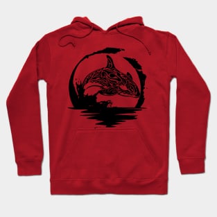 Killer whale, Sunset, Environment, Planet, Ocean Hoodie